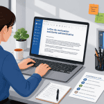 assistante administrative lettre de motivation illustration