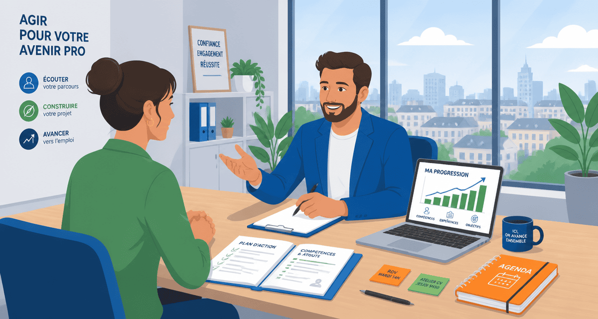 avantages et inconvénients du métier de conseiller en insertion professionnelle illustration
