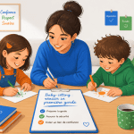 babysitting comment faire première garde illustration