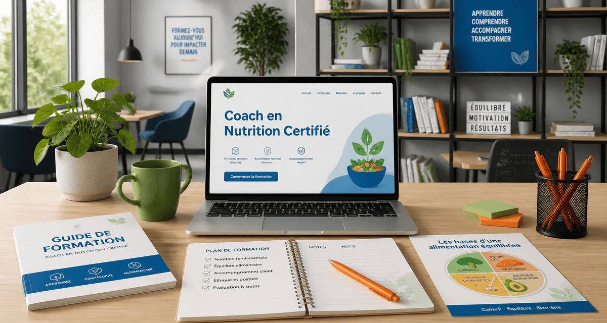 coach en nutrition formation coworking moderne