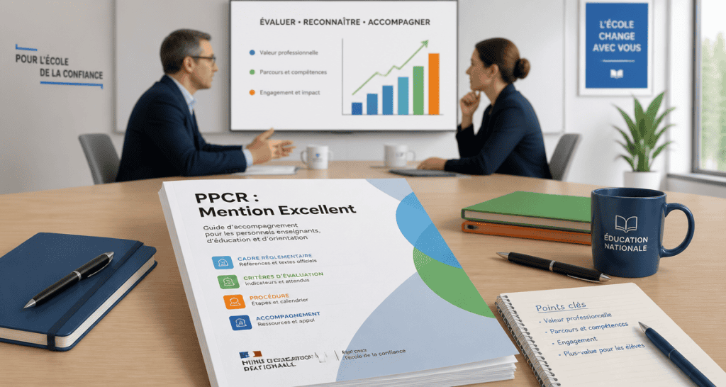 comment avoir excellent au ppcr, dossier PPCR sur table en réunion