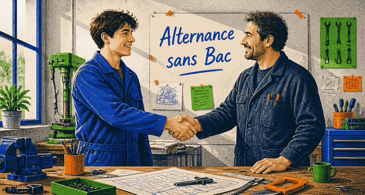 formation en alternance sans bac jeune adulte atelier