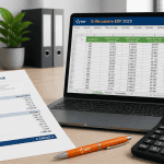 grille salaire edf 2025 fiche paie excel