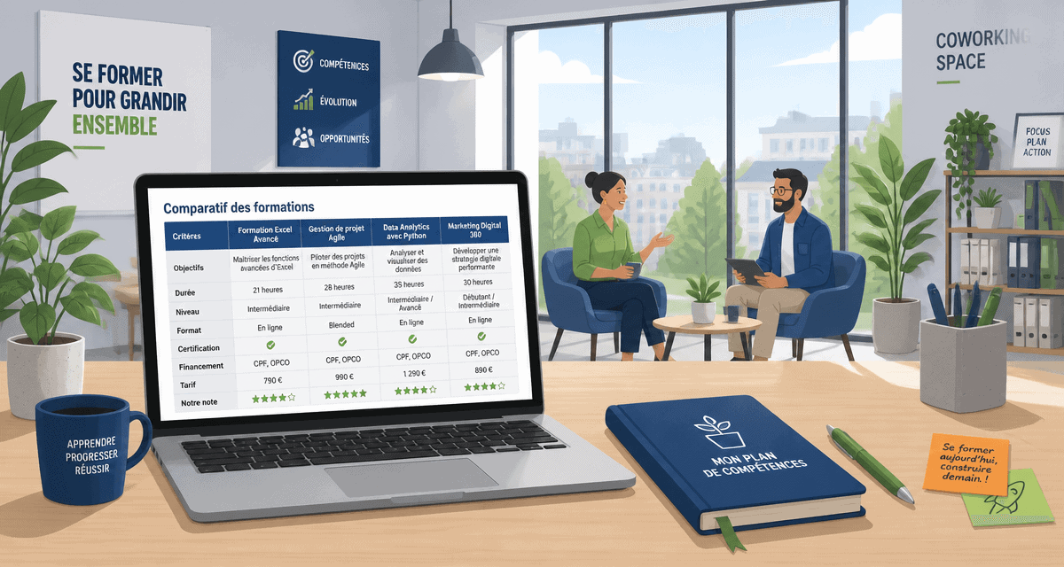 idée formation cpf ordinateur coworking