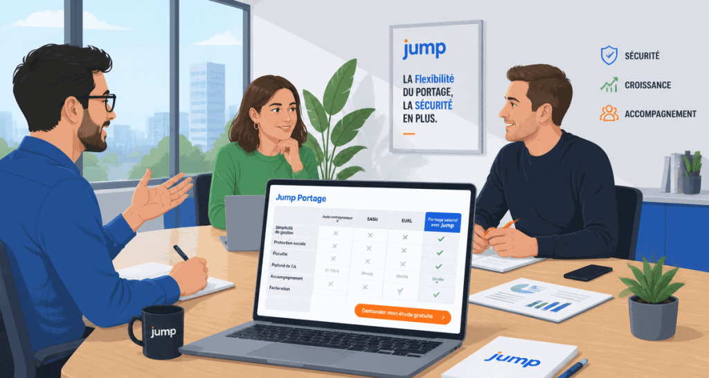 jump portage tableau comparatif en réunion