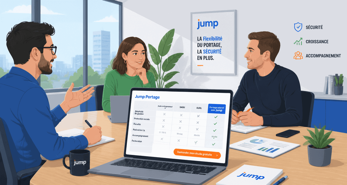 jump portage tableau comparatif en réunion