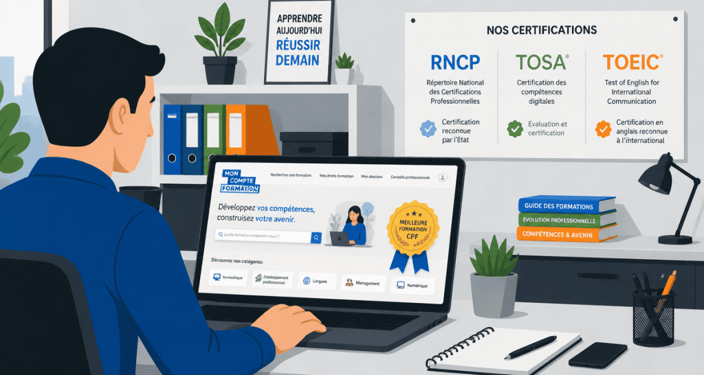meilleur formation cpf sur MonCompteFormation
