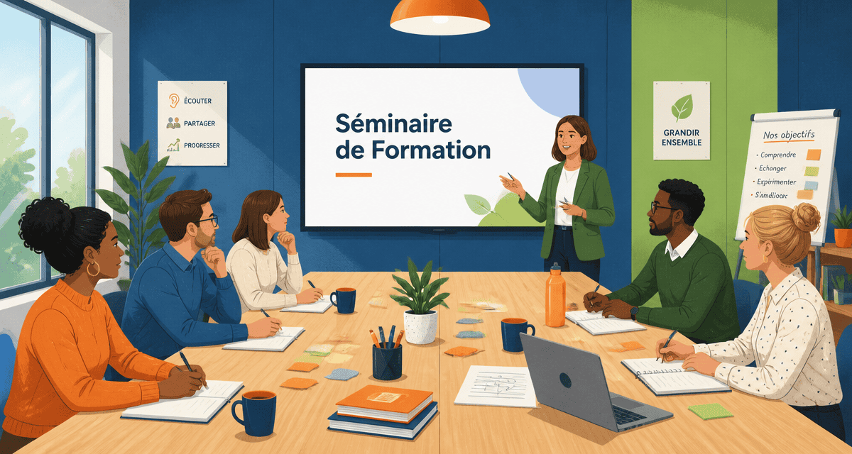 séminaire de formation équipe professionnelle