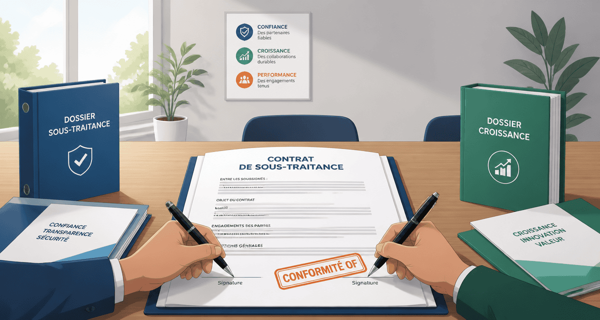 sous traitance organisme de formation signature contrat