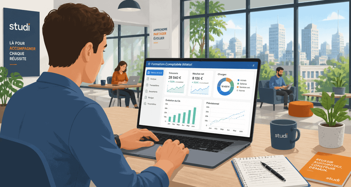 studi formation comptable jeune professionnel coworking
