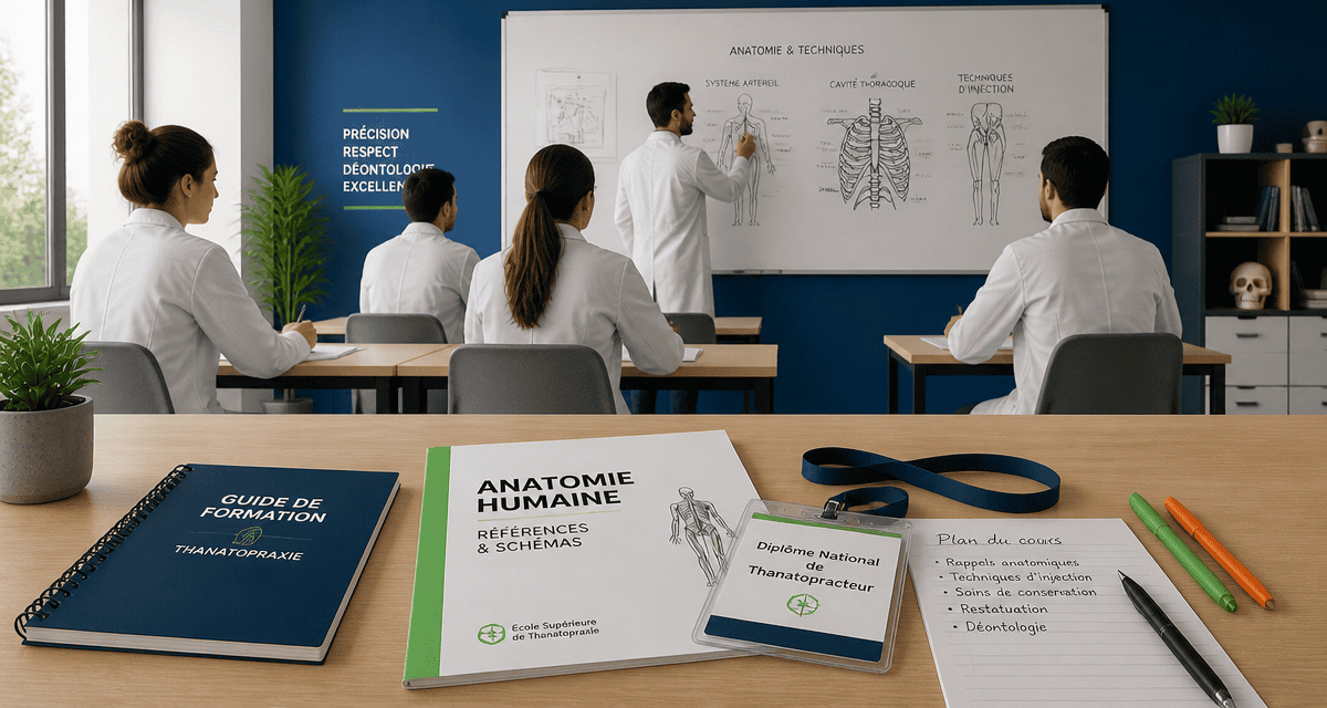thanatopracteur etudes formation pratique