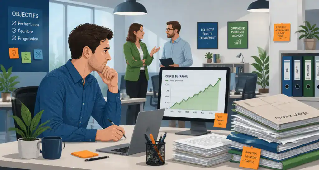 augmentation de la charge de travail sans contrepartie en entreprise