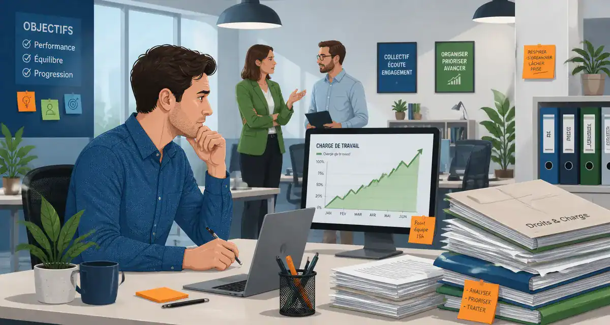 augmentation de la charge de travail sans contrepartie en entreprise