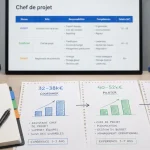 Chef de projet salaire : paliers 42 000 € et 60 k+