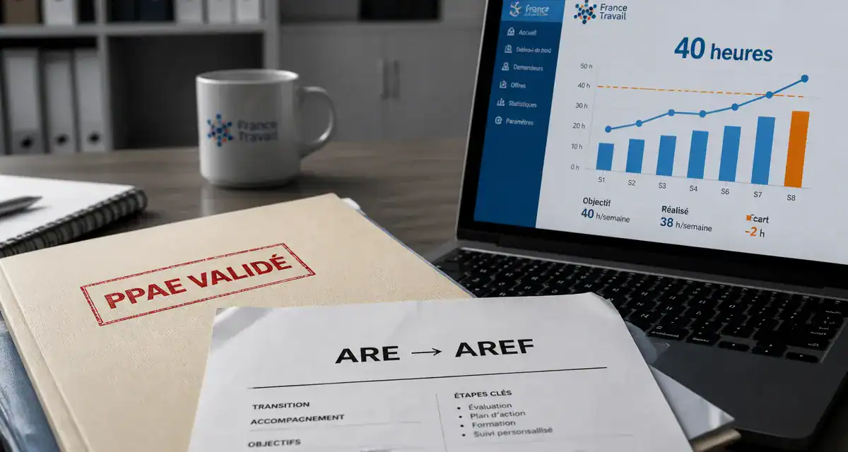 Chomeur formation : ARE → AREF, PPAE validé par France Travail