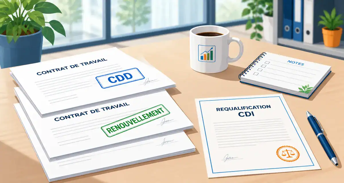 combien de cdd avant cdi obligatoire contrats sur bureau