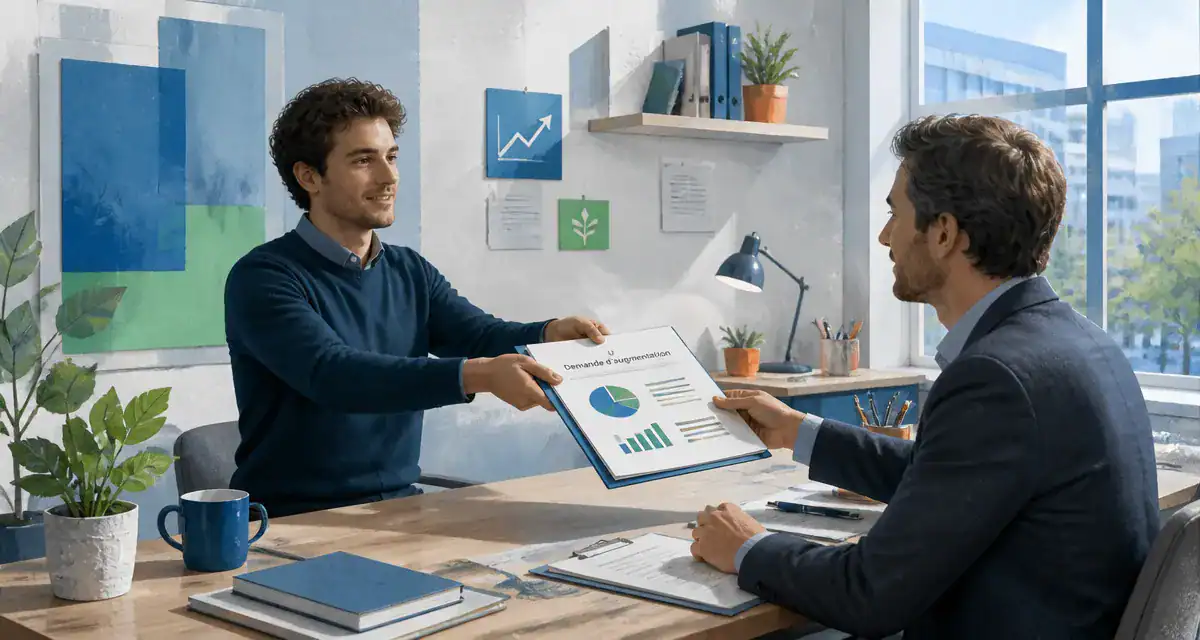Demande augmenter salaire salarié manager