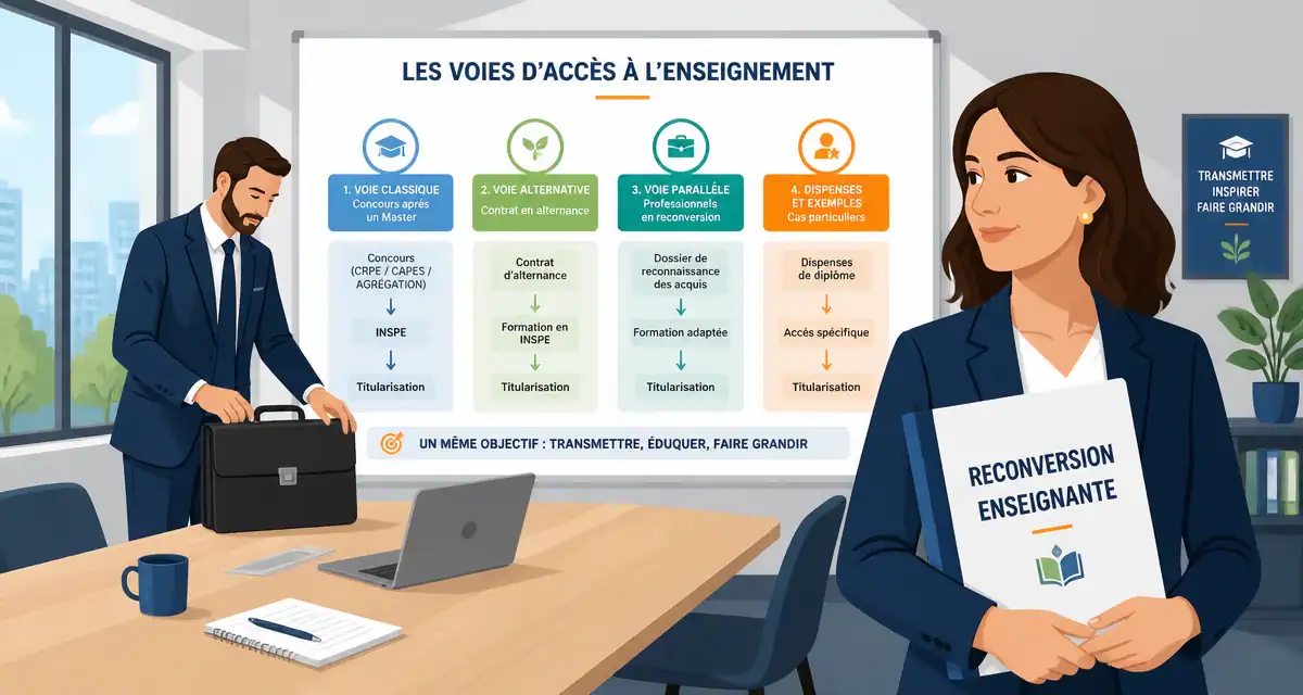 devenir prof après expérience professionnelle