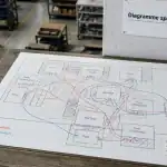 Diagramme spaghetti pour optimiser les flux de travail
