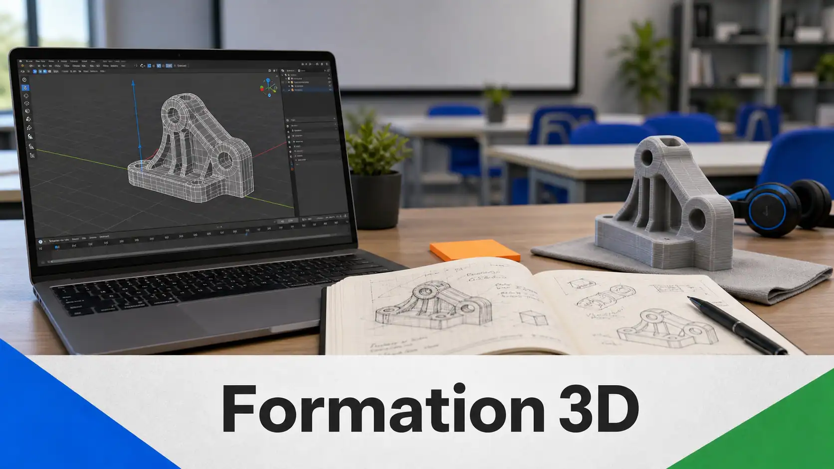 Formation 3D : choix de logiciel et parcours pour réussir sa reconversion