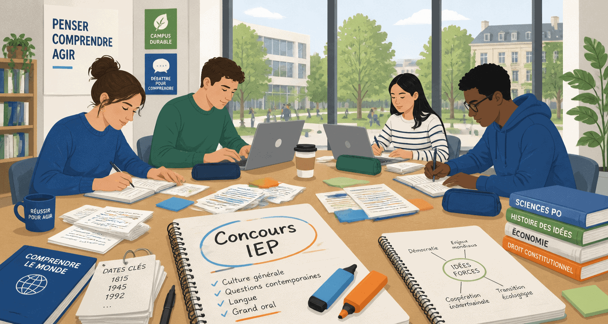 etudiants iep concours travail groupe