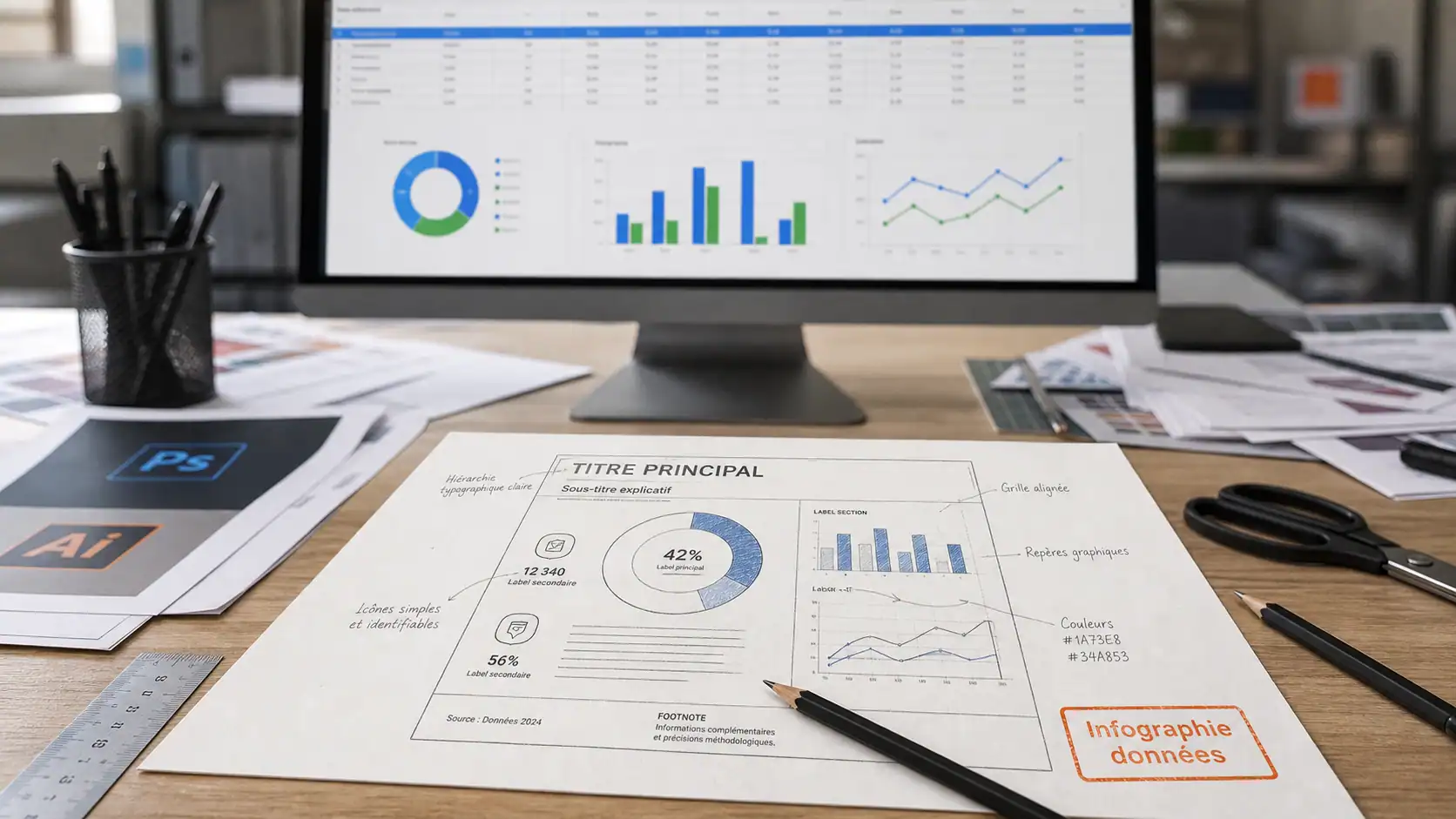 Infographie définition : transformer données en visuels