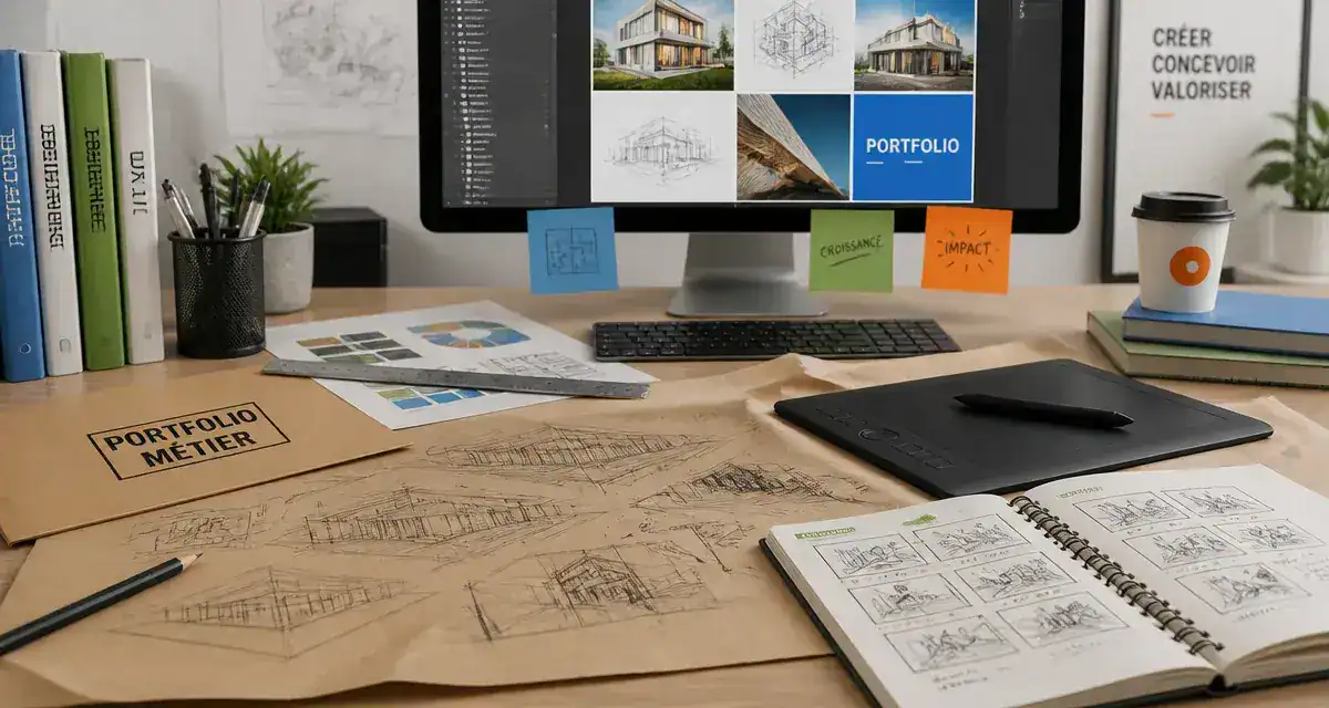 Métier dans le dessin : portfolio et outils de carrière
