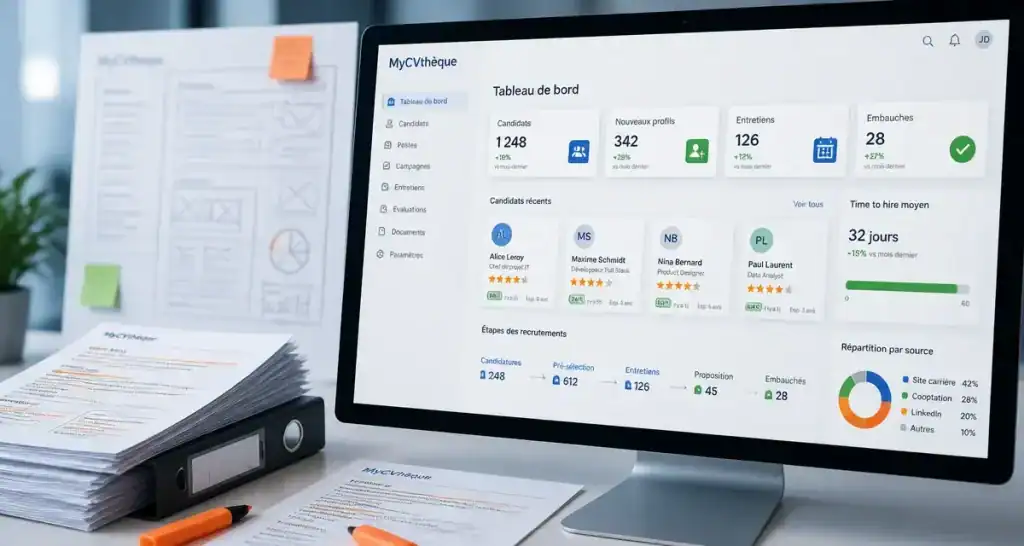 MyCVthèque : ATS pour centraliser les CV et optimiser le recrutement