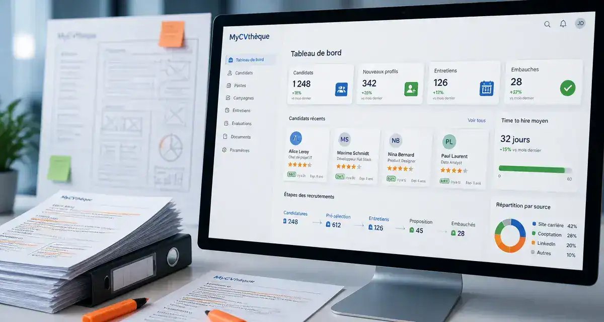 MyCVthèque : ATS pour centraliser les CV et optimiser le recrutement