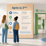 Que faire après la 3eme illustration orientation lycee