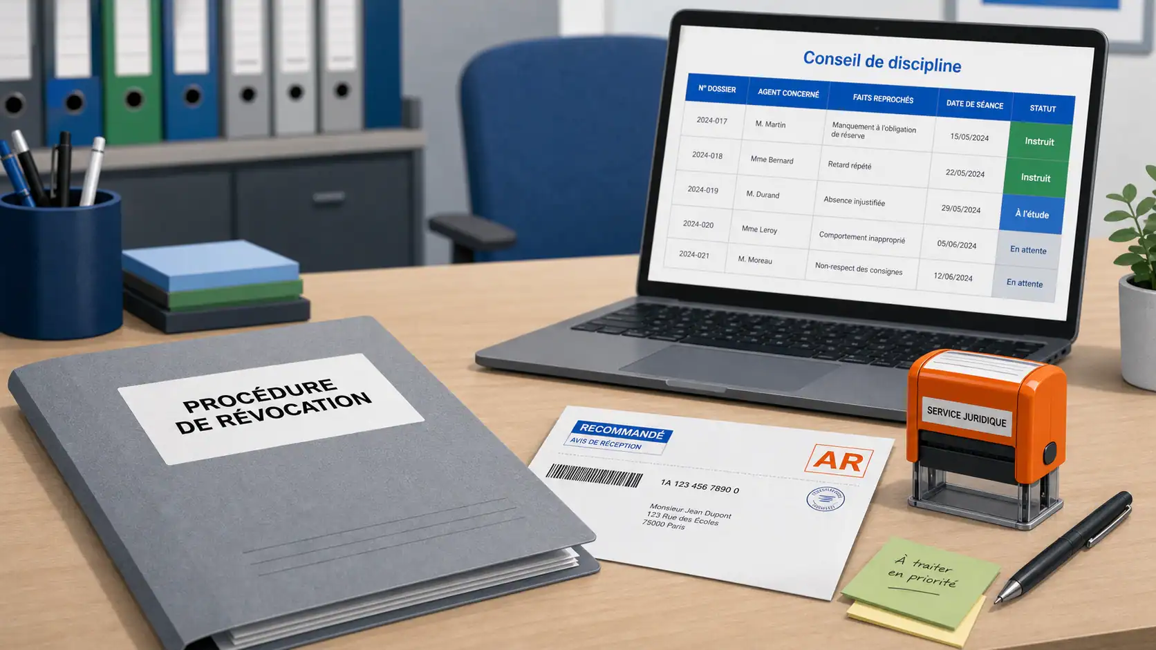 Revocation fonction publique : prescription et contestation de l’exclusion définitive