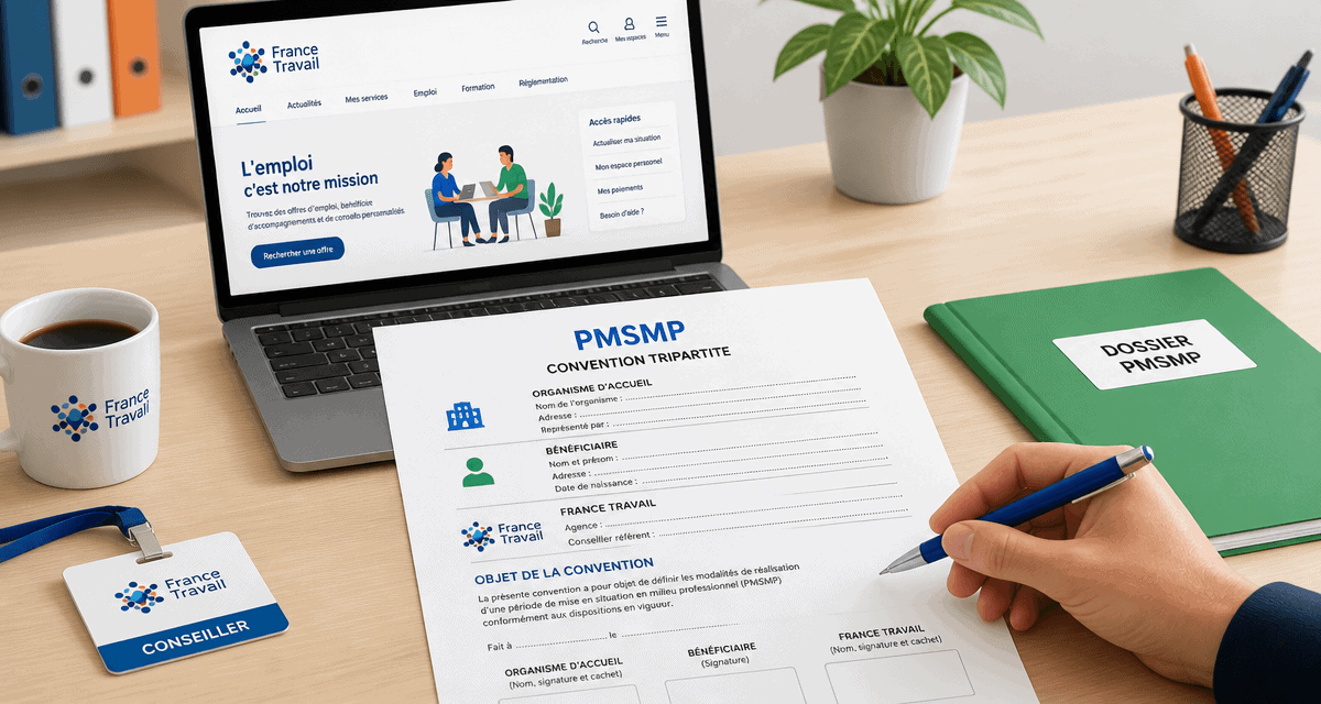 stage immersion pole emploi remuneration convention pmsmp
