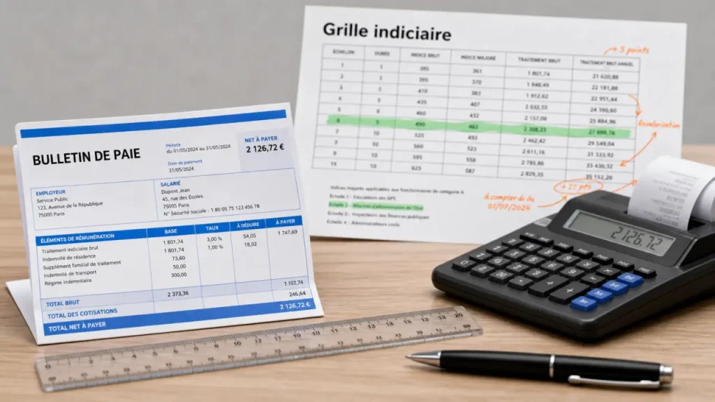 Grille auxiliaire de puériculture : échelons, classes et primes