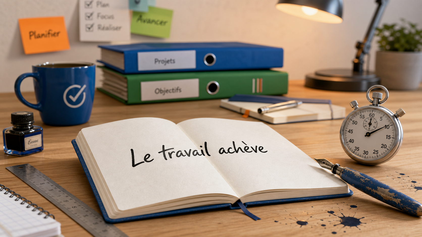 Le travail proverbe au bureau : motivation