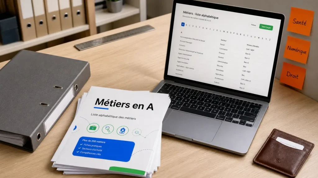Métier en a : secteurs, débouchés et profils adaptés
