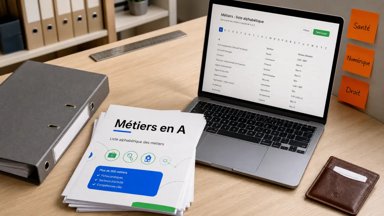Métier en a : secteurs, débouchés et profils adaptés