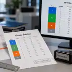 Niveau et echelon sur fiche de paie, impact salaire