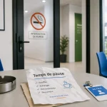 Pause cigarette au travail : où fumer, règles et temps de pause