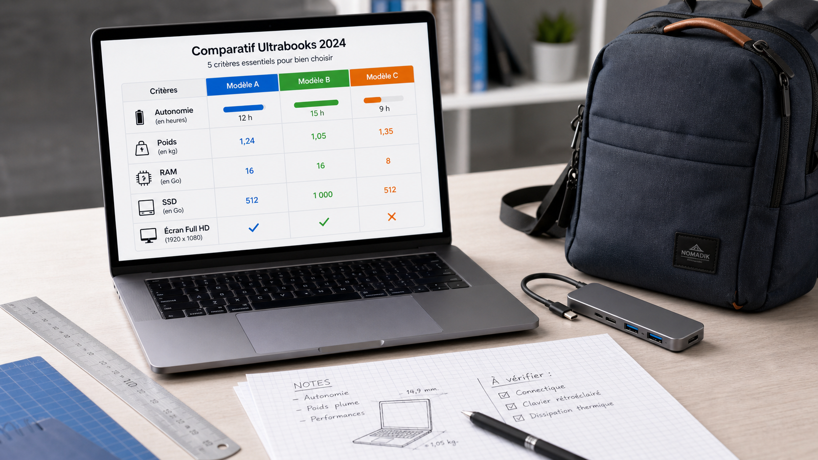 Quel ordinateur pour un étudiant : autonomie, budget, logiciels