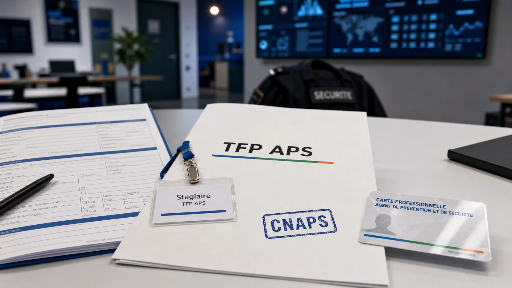 sécurité cqp : TFP APS, CNAPS et carte professionnelle