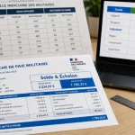 Sous officier salaire : solde et échelon, fiche de paie militaire