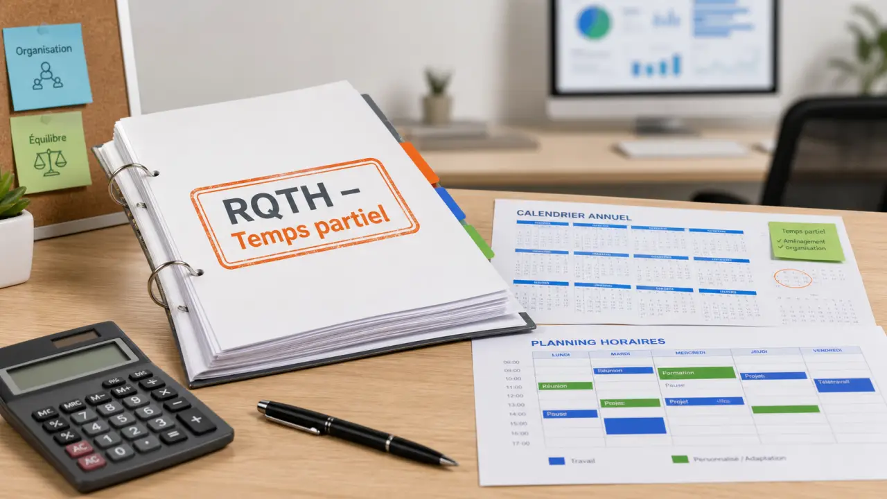 Temps partiel RQTH 24h : quotités et refus
