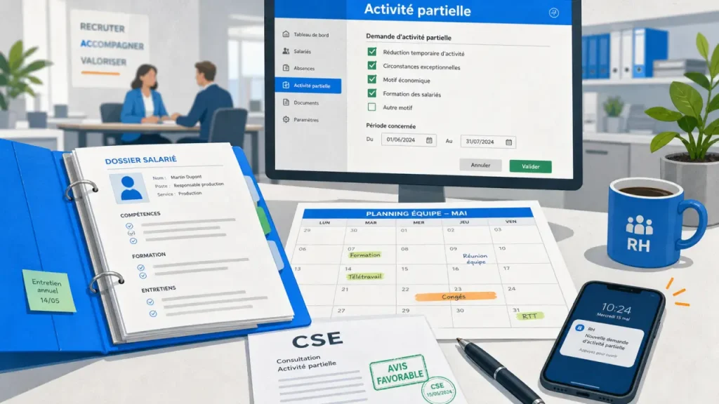 Chômage partiel : autorisation, CSE et délais à respecter