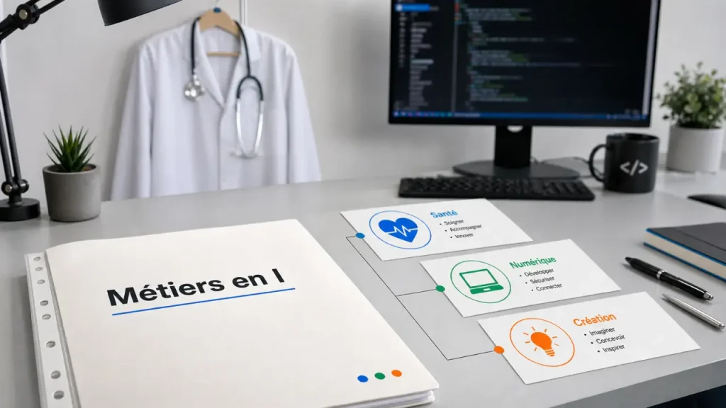 Metier en i : métiers santé numérique création pour le bac