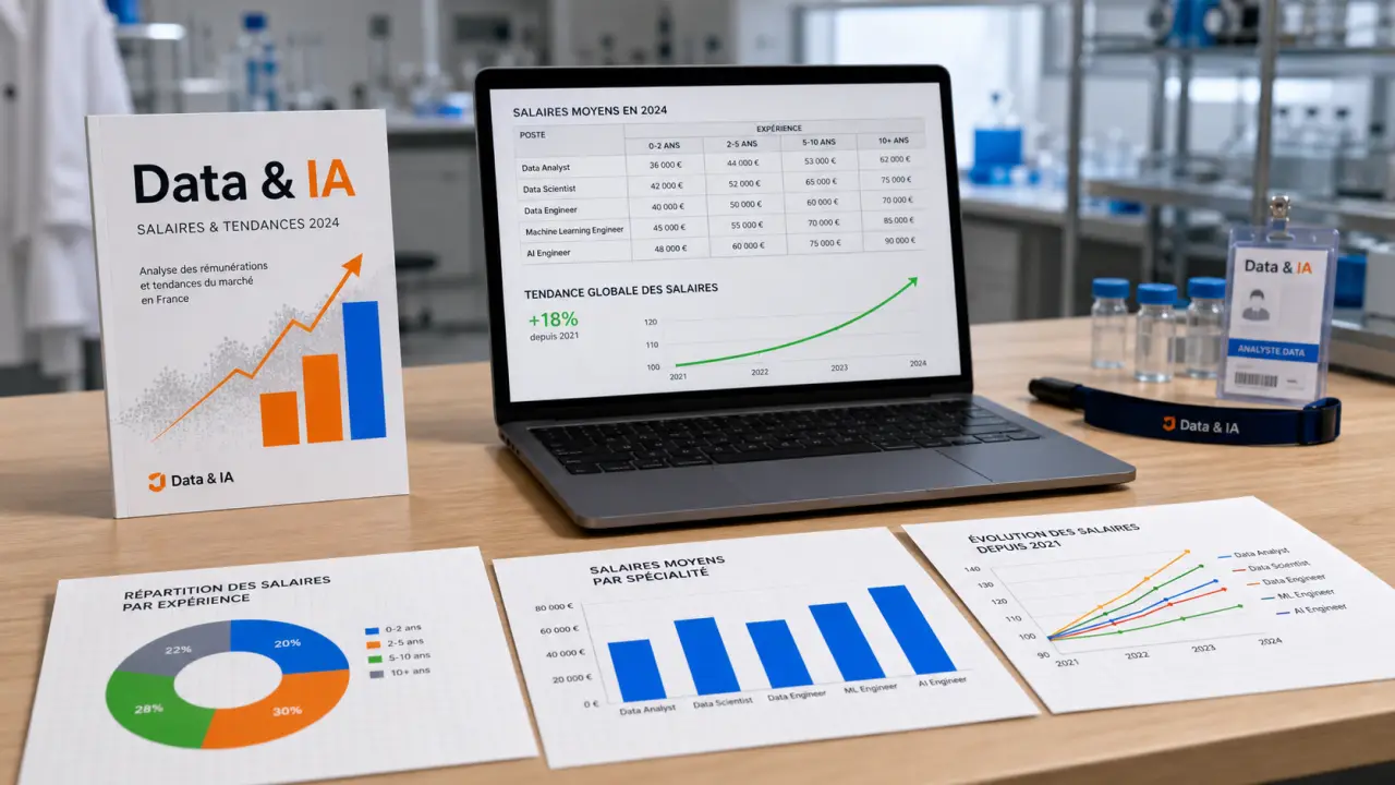 Métier scientifique bien payé : Data & IA, salaires en hausse