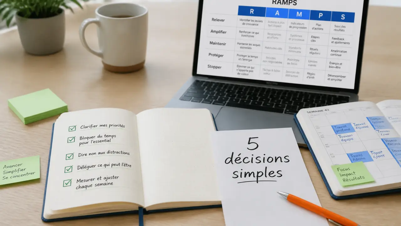 Reprendre sa vie en main : 10 minutes par jour, 5 décisions simples
