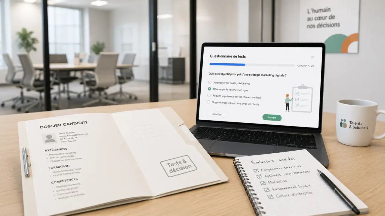 Tests en entreprise : personnalité, compétences ou mise en situation