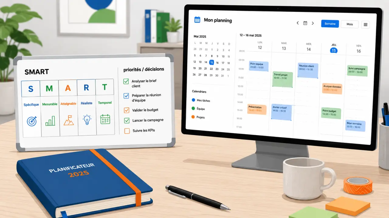 Améliorer la productivité des salariés avec objectifs SMART, feedback et KPI