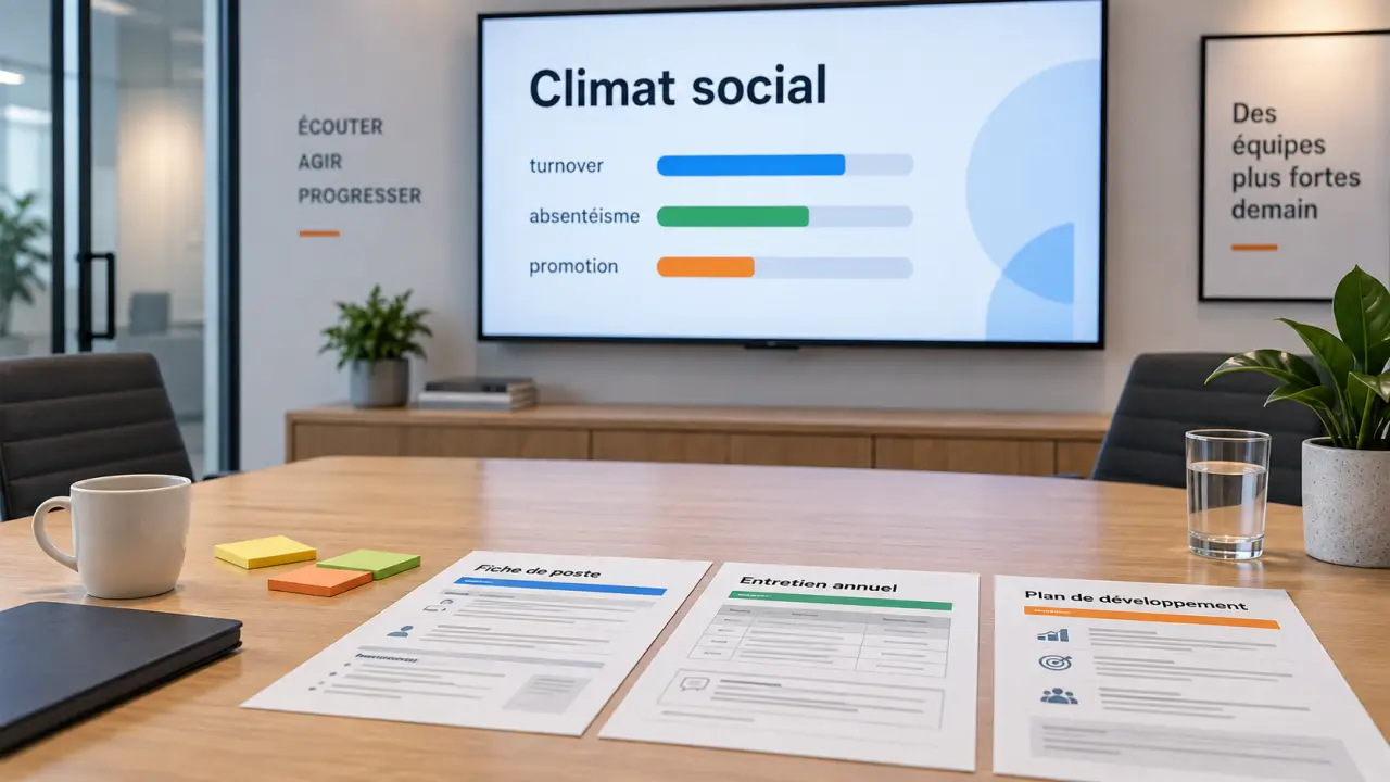 Climat sociale : signaux RH et actions pour réduire les tensions