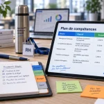 Plan de formation exemple : tableau besoins, budget, indicateurs